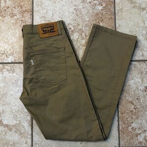 Levi’s |  Boys Khaki 514 Pants, Size 14